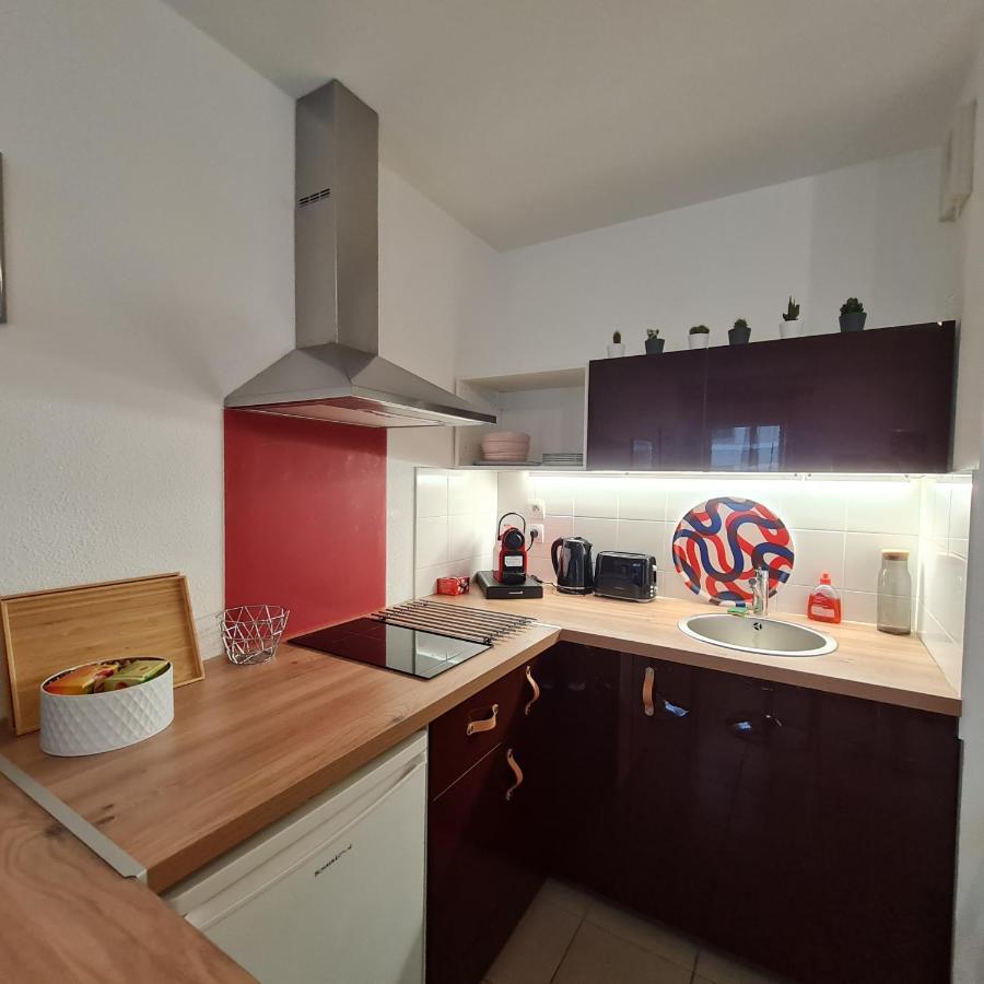 Beau Studio Tout Confort Au Calme Avec Parking . Lägenhet Villeurbanne Exteriör bild
