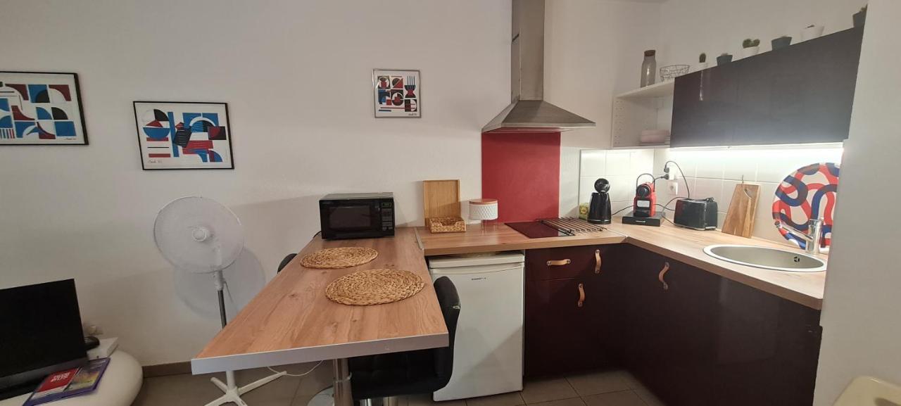 Beau Studio Tout Confort Au Calme Avec Parking . Lägenhet Villeurbanne Exteriör bild